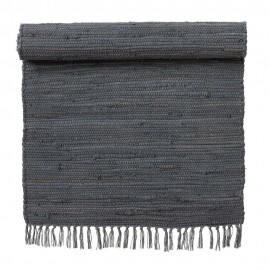 Grauer Nachtteppich aus Baumwolle von Bungalow Denmark