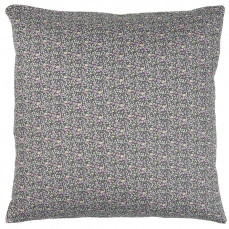 Housse de coussin petites fleurs IB Laursen gris