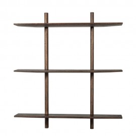 muubs etagere murale bois chene massif teinte 9340000104