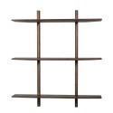 muubs etagere murale bois chene massif teinte 9340000104