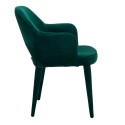 pols potten cosy chaise fauteuil velours vert 550-020-119