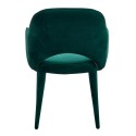pols potten cosy chaise fauteuil velours vert 550-020-119