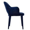 Fauteuil velours Pols Potten Cosy bleu