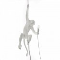 lampe suspension singe blanc seletti monkey lamp14883