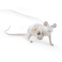 Lampe de table souris Seletti Mouse Lamp blanc