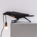 seletti bird lamp playing lampe de table oiseau corbeau joueur 14736