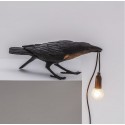 seletti bird lamp playing lampe de table oiseau corbeau joueur 14736