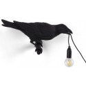 applique murale corbeau noir seletti bird lamp looking 14738