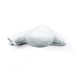 Patère escargot Seletti Snail Slow blanc