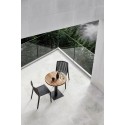 Chaise design polypropylène Muubs Cool noir