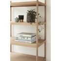 Grande étagère à poser scandinave bois 6 tablettes Hübsch