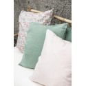 ib laursen housse de coussin lin rose clair pastel 50 x 50 cm