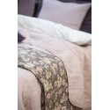 ib laursen courtepointe coton matelasse rose clair uni 130 x 180 cm