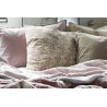 ib laursen housse de coussin rectangulaire velours rose pastel