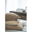 ib laursen housse coussin rectangulaire velours beige miel 50 x 70 cm