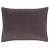 ib laursen housse de coussin rectangulaire velours violet 50 x 70 cm