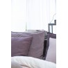 ib laursen housse de coussin rectangulaire velours violet 50 x 70 cm