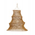 Abat-jour de suspension macramé jute Madam Stoltz cumin