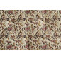 madam stoltz matelas de fauteuil coton imprime fleuri