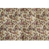 madam stoltz matelas de fauteuil coton imprime fleuri