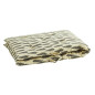 madam stoltz matelas de transat coton imprime beige noir madam stoltz matelas de transat coton imprime beige noir