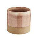 madam stoltz cache pot gres rose beige