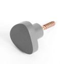 Patère design métal Muubs Seattle S gris