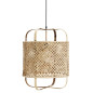 madam stoltz suspension bambou naturel style lanterne madam stoltz suspension bambou naturel style lanterne