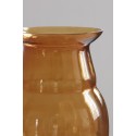 house doctor airy vase elegant chic verre jaune moutarde