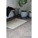 house doctor shander petit tapis jute coton couleur naturelle 60 x 90 cm