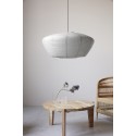 tres grand abat jour de suspension papier riz gris house doctor bidar
