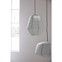 abat jour suspension en papier de riz gris house doctor bidar