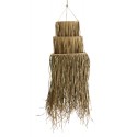 madam stoltz abat jour suspension en palmier fibres vegetale naturelle