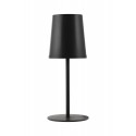 house doctor noida lampe de table epuree metal noir