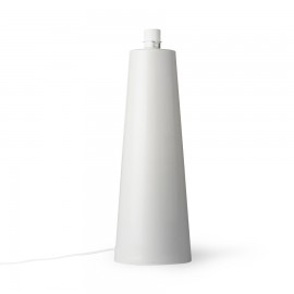 Grand pied de lampe faïence HKliving Cone gris