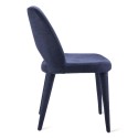 pols potten holy chaise tissu confortable rembourree bleu marine