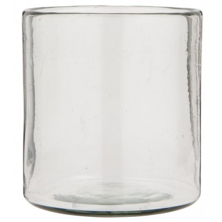 Vase droit verre épais IB Laursen Hurricane