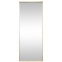 Très grand miroir mural rectangulaire cadre bois Hübsch