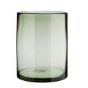 Vase verre cylindre Madam Stoltz vert