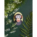 decoration en carton chambre enfant singe studio roof