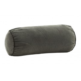 Coussin long traversin lin Madam Stoltz gris