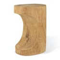 Tabouret bout de canapé bois sculpté Pols Potten Arch