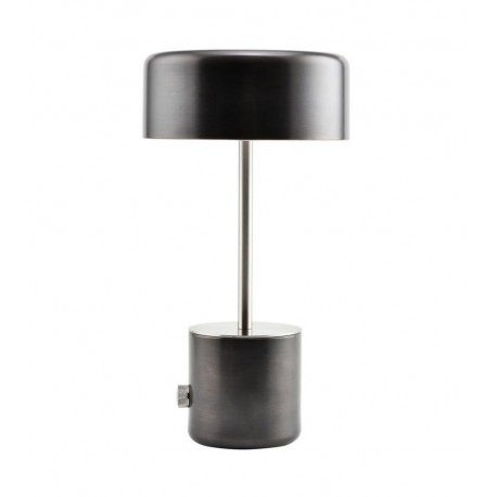 house doctor bring lampe de table metal noir