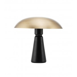 house doctor thane lampe de table chic metal bois laiton