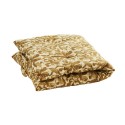 coussin long pour fauteuil madam stoltz coton imprime jaune