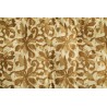 coussin long pour fauteuil madam stoltz coton imprime jaune