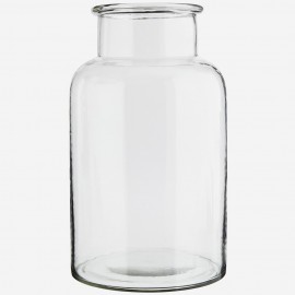 Vase bocal terrarium verre Madam Stoltz transparent