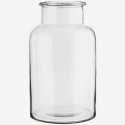 Vase bocal terrarium verre Madam Stoltz transparent