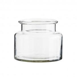 petit vase bocal verre transparent madam stoltz