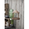 mangeoire pour oiseaux jardin saule naturel tresse ib laursen